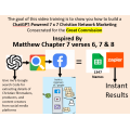  How We Use  ChatGPT- Powered 7 x 7 MLM To Implement Matthew 7: 6,7 & 8