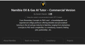Namibia Oil & Gas AI Tutor – Commercial Version – Yearly Access